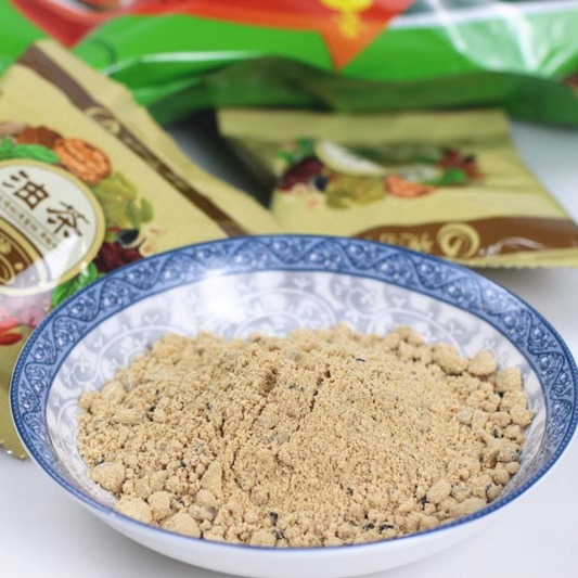 德富祥五仁咸油茶680g 陕西西安特产油茶 清真食品一袋包邮 - 图1