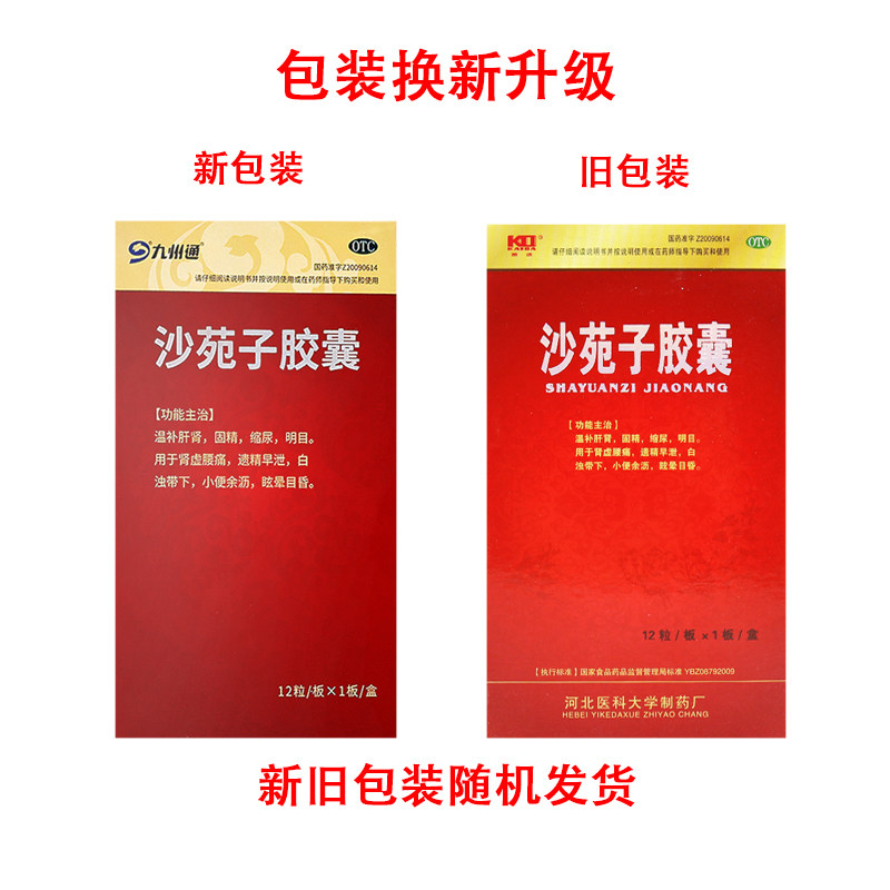 10盒19/盒】kd凯达固精沙苑子胶囊 时珍阁润祥大药房健脾益肾