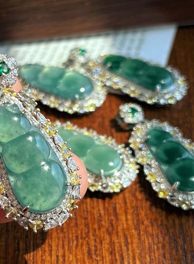 翡翠新款国风复古天项坠/吊坠