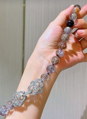 锁骨链新款12mm大颗粒高品项链