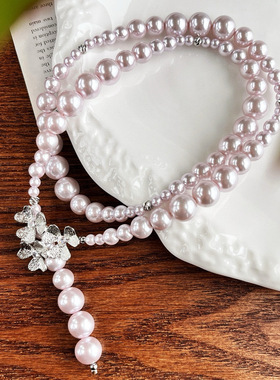 锁骨链秋冬高品质曼塔玫瑰项链