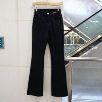 Zoyna S89992-1 Lean Casual Thickening Jeans Fashion 100 lapped velvet Trumpet Pants Woman 2023 Winter