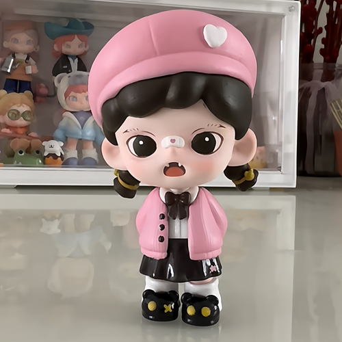 TNT樱花限定吊卡SPACE系列zoraa盲盒可爱手办潮玩摆件蛋糕装饰 - 图0