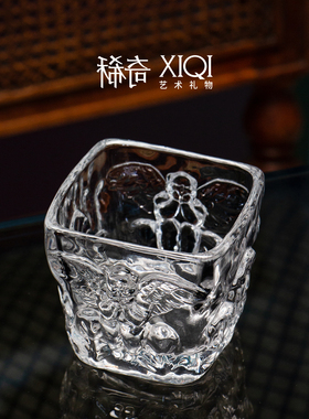 稀奇艺术洋酒杯礼盒天使浮雕