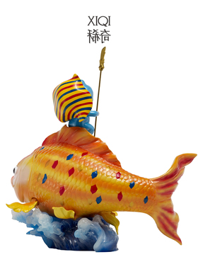 家居装饰摆件送朋友锦鲤