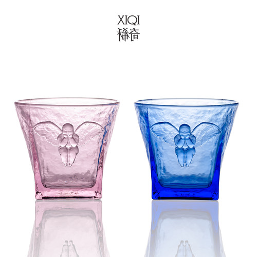 稀奇艺术设计大师戴昆联名《华彩杯》天使威士忌彩色酒杯结婚礼物 - 图3