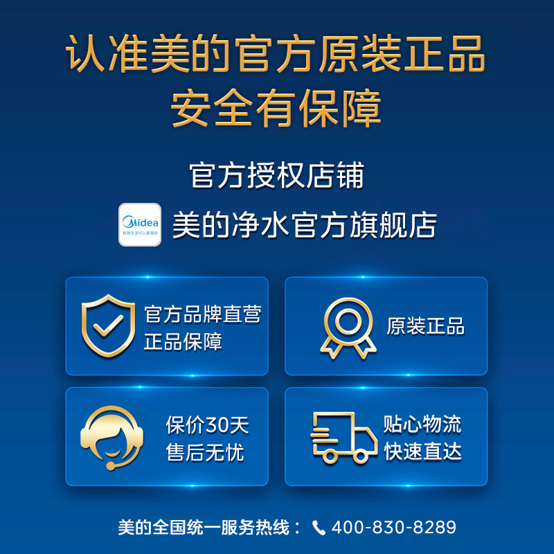 【美的澎湃净水机滤芯】适用T600/T800//T1000/T1200/白泽全系列 - 图1