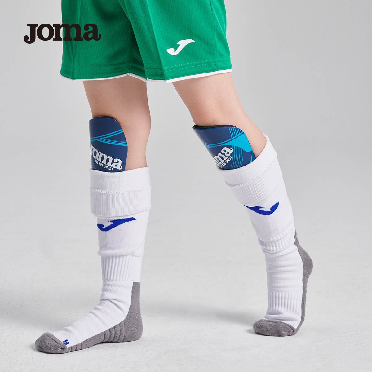 Joma荷马足球袜儿童中筒防滑足球训练袜毛巾底短筒专业运动袜子 - 图3