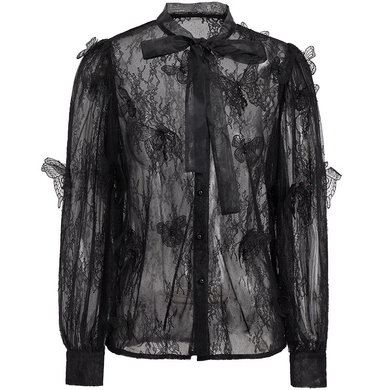  aui蕾丝衫/雪纺衫