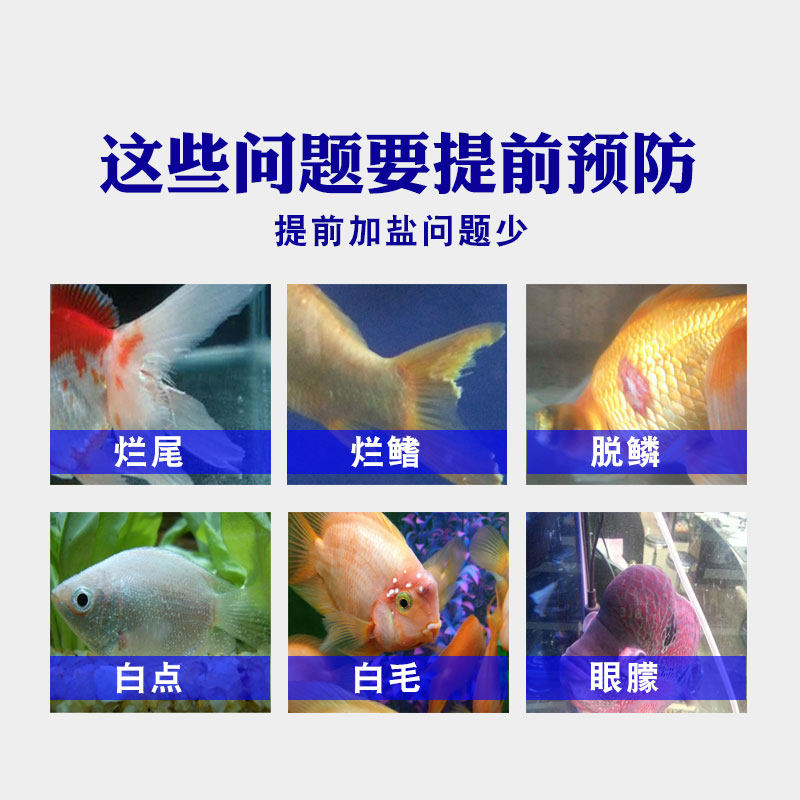 水族鱼缸盐养鱼盐开缸养鱼消毒杀菌除藻净水观赏鱼专用盐观赏鱼盐,淘宝优惠券,粉丝福利购,淘宝优惠卷