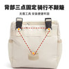 Scooter front hanging bag large capacity cute cartoon battery car baby stroller creative storage bag