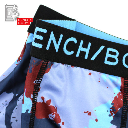 bench/BODY/奔趣2023夏季新品内裤印花男士涤纶中腰平角裤BXF0154 - 图2