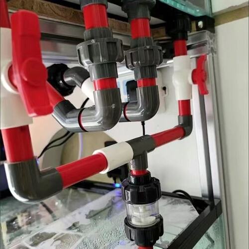 鱼缸水泵止水阀专用上下水塑料升降式止逆阀防倒流防虹吸水管配件 - 图1