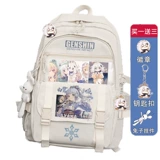 Genshin Impact, вместительный и большой школьный рюкзак подходит для мужчин и женщин, для средней школы