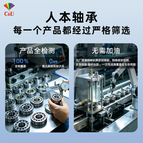 6308人本6309轴承6305高速6306ETK6300 6307 6301 6302 6303 6304 - 图1