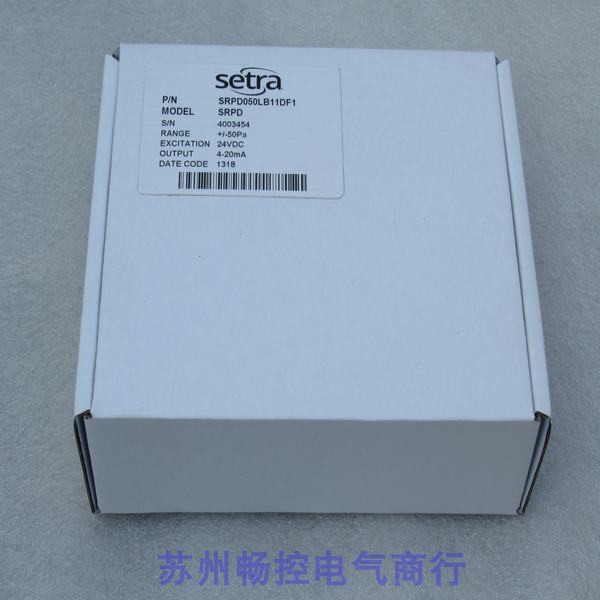 *销售*全新西特setra室内压力显示仪 SRPD050LB11DF1 现货+/-50Pa - 图0