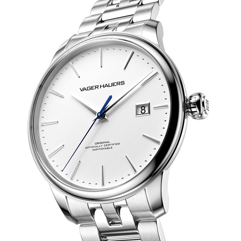 维杰豪兹专利正品男士超薄全机械表 维杰豪兹国产腕表