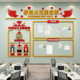 Sales performance display board for outstanding employees in the office