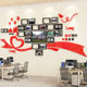 Employee style photo display wall sticker