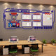 Sales performance display board for outstanding employees in the office