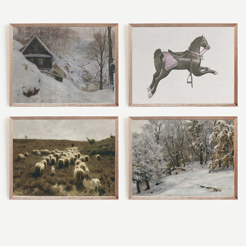 法式复古乡村田园组合装饰画画芯北欧艺术风景素描静物南法风挂画,淘宝优惠券,粉丝福利购,淘宝优惠卷