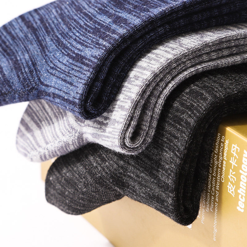 皮尔卡丹男中筒秋冬季桑蚕丝袜子 皮尔卡丹宫秀短袜/打底袜/丝袜/美腿袜