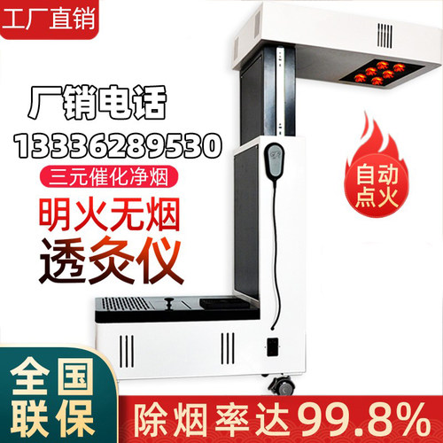 扶阳透灸仪器艾灸器具明火无烟熏蒸仪扶阳艾灸一体机家用透灸全身 - 图1