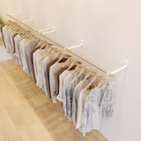 L одежда для девочек, нижнее белье, физический магазин, настенная витрина для магазина одежды, витрина, полка, комбинированный реквизит, настенная вешалка для одежды