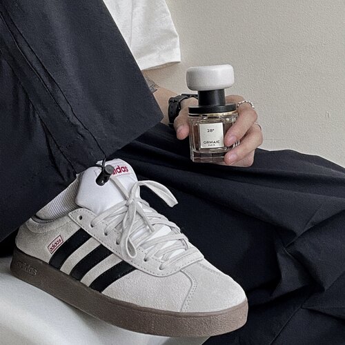 adidas neo VL Court Lifestyle 減震防滑低帮百搭休闲板鞋 - 图3