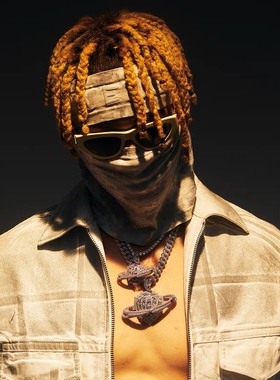 BLITZ BOY×MULA SAKEE联名 “WB星云” 满钻珐琅吊坠 小号&中号