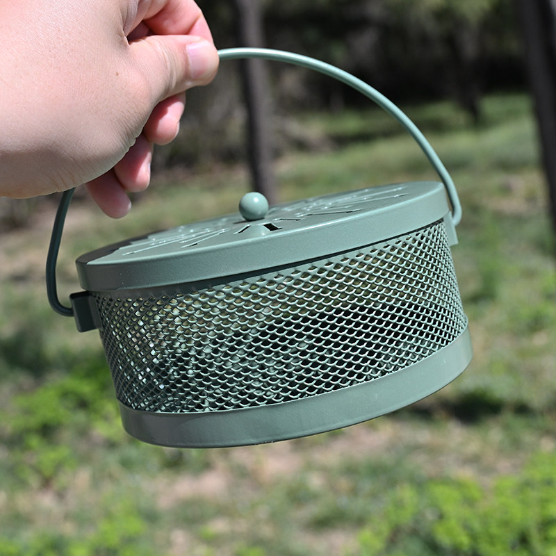 家用蚊香盒接灰盘户外便携带盖安全蚊香盘挂式防烫防火露营蚊香架,淘宝优惠券,粉丝福利购,淘宝优惠卷