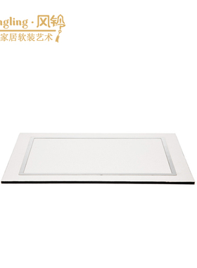 现代简约办公桌垫书房皮革写字板文具鼠标垫样板间装饰摆件