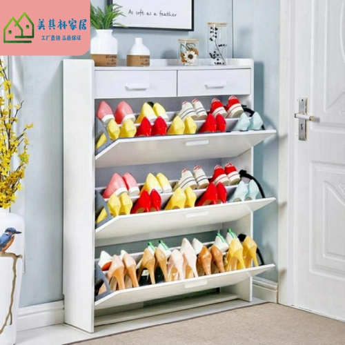 Sub -Super -Thin обувной шкаф, переворачивая простую современную комнату 75*24*120 см. Земная гостиная. Утолщенная композиция