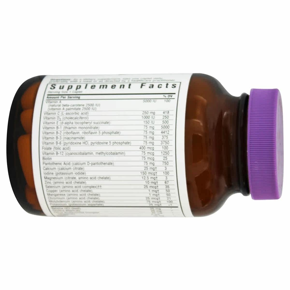 bluebonnet nutrition-复合生物素 LuckyVitamin海外复合维生素/矿物质