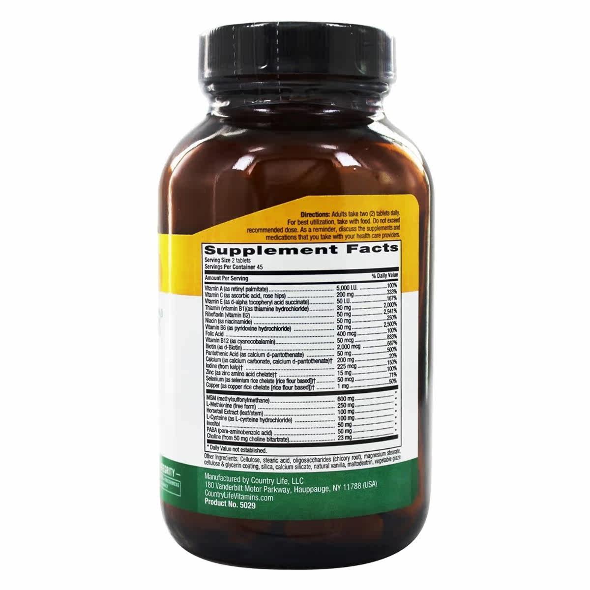 乡村生活护发片美国官网直邮进口 LuckyVitamin海外复合维生素/矿物质