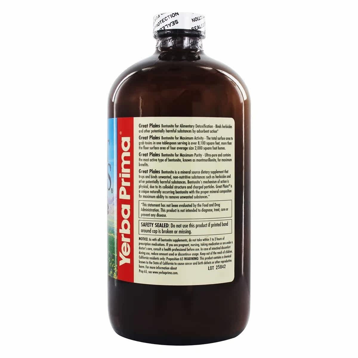 yerba prima-32盎司膨润土 LuckyVitamin海外其他膳食营养补充剂