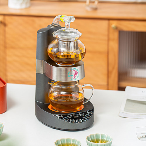 全自动智能蒸汽煮茶器机黑红普洱茶养生壶电热水煮咖啡器商用礼品 - 图1