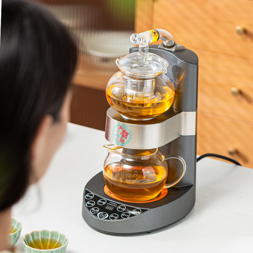 全自动智能蒸汽煮茶器机黑红普洱茶养生壶电热水煮咖啡器商用礼品 - 图0