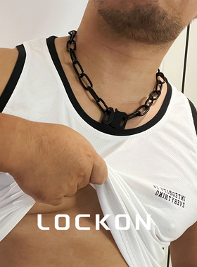 高街机能风包邮合金设计感项链