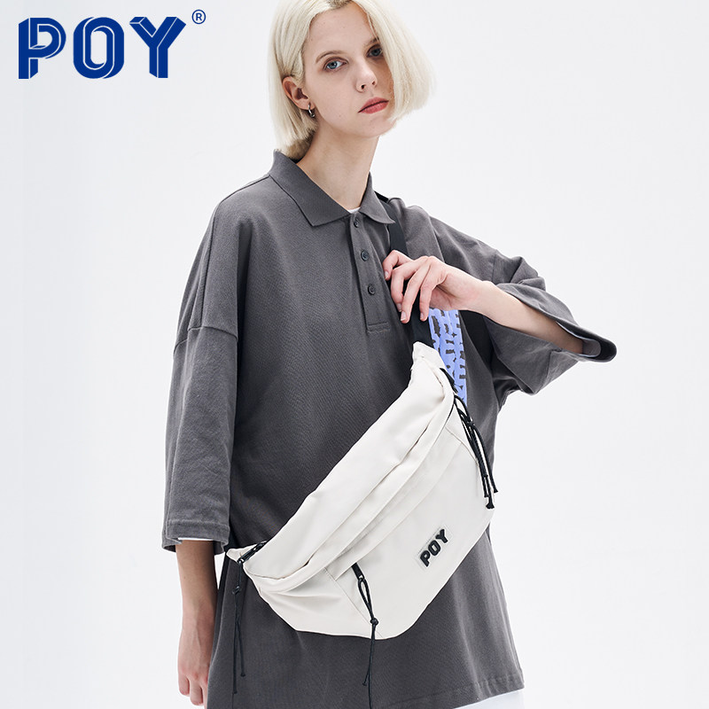 poy 2021新款大容量胸包男斜挎包 POY女士包袋