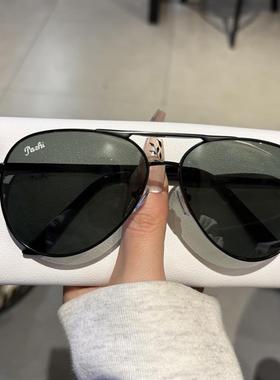 2025新款钢化玻璃墨镜男士防紫外线遮阳开车专用太阳眼镜蛤蟆镜