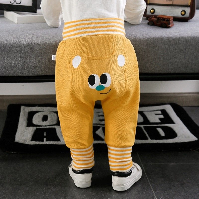 婴儿裤子春秋大pp裤高腰护肚秋冬季加绒屁屁裤男女童宝宝纯棉外穿,淘宝优惠券,粉丝福利购,淘宝优惠卷