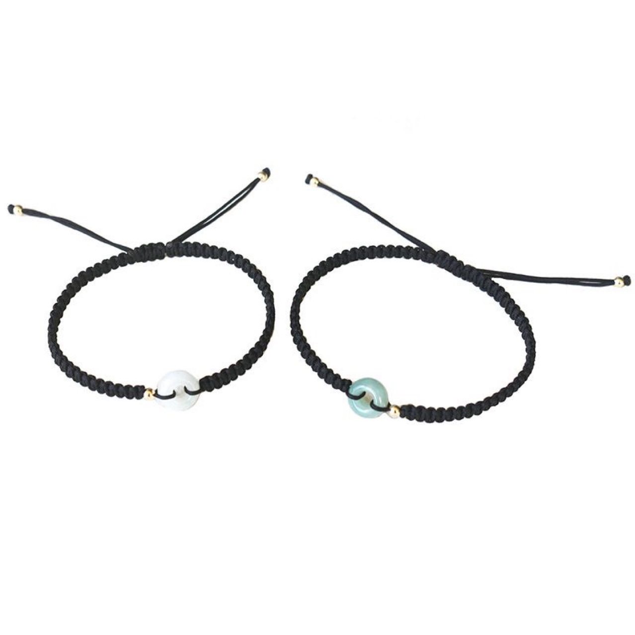 平安喜乐平安扣情侣编织手工手绳ins轻奢高级设计手链2022潮流,淘宝优惠券,粉丝福利购,淘宝优惠卷