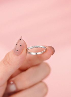 手饰七夕简约阿宝乌斯足银礼物