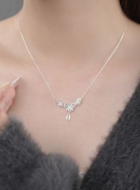 气质项链阿宝设计感蝴蝶清新999