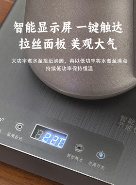 纯钛全自动上水电热水壶烧水壶泡茶专用家用恒温功夫茶壶MK-J13T