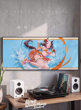 赛马娘动画特别周周边装饰画宿舍同人挂画C位出道热血少女游戏