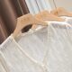 Lace Top 2025 Summer ແບບໃຫມ່ຂອງແມ່ຍິງ Outerwear ແບບງ່າຍດາຍຂອງແຂນສັ້ນຫນຶ່ງປຸ່ມ Hook Flower Temperament Jacket