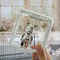 Type 86 cute plus high socket waterproof protection hood toilet bathroom switch panel waterproof splash-proof box upholstered