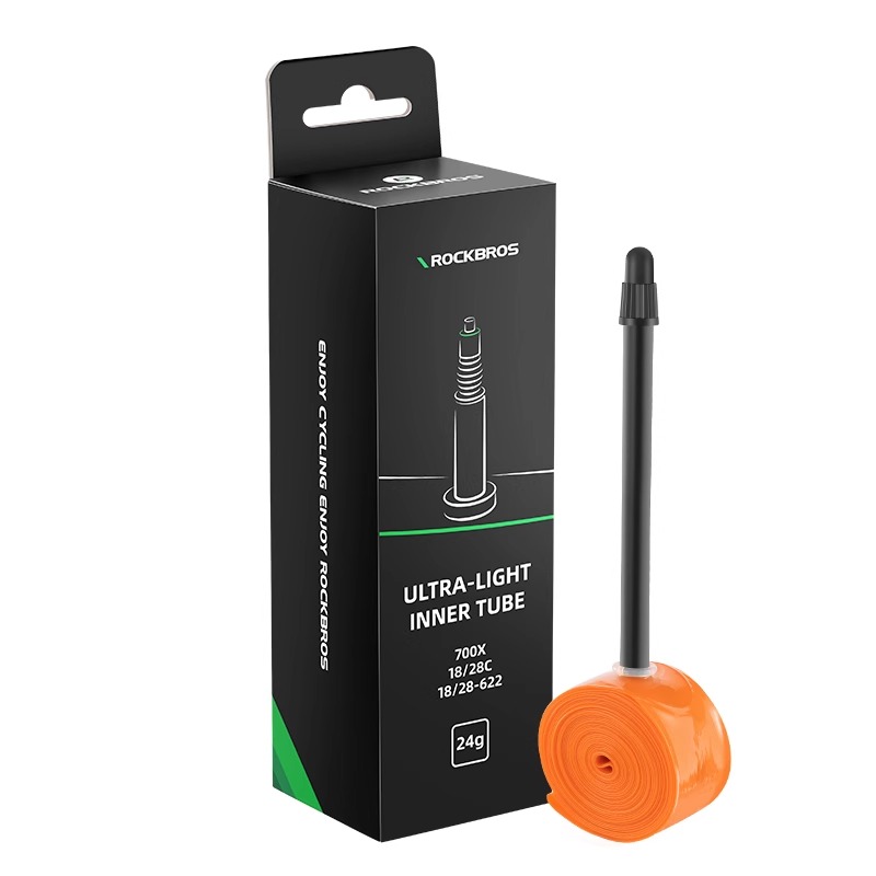 洛克兄弟自行车内胎700*18 28 32C法嘴轻量单车公路车TPU超轻内胎 - 图3